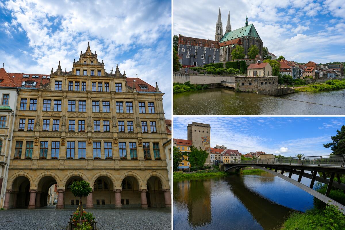 Gorlitz Old Town Bridge to Zgorcelez