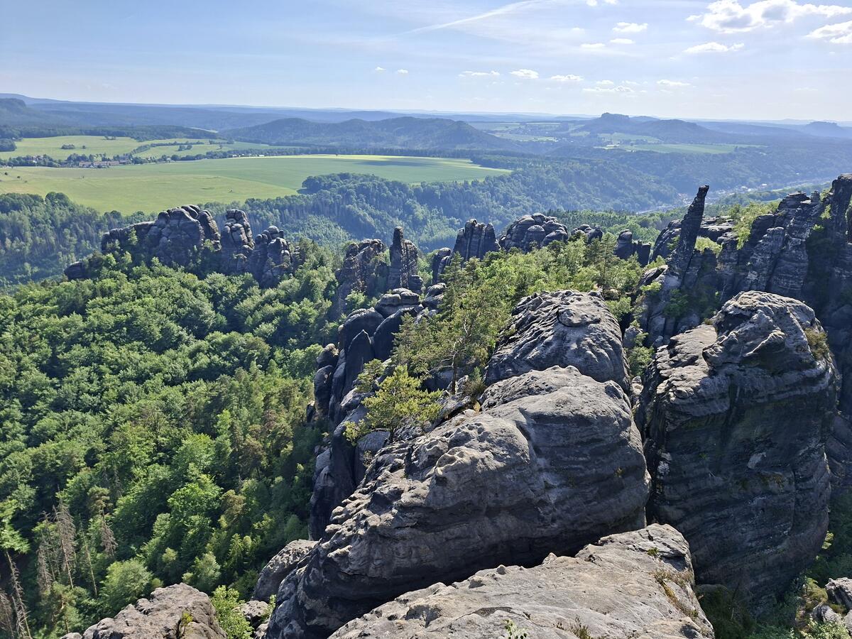 Schrammsteine Saxon Switzerland