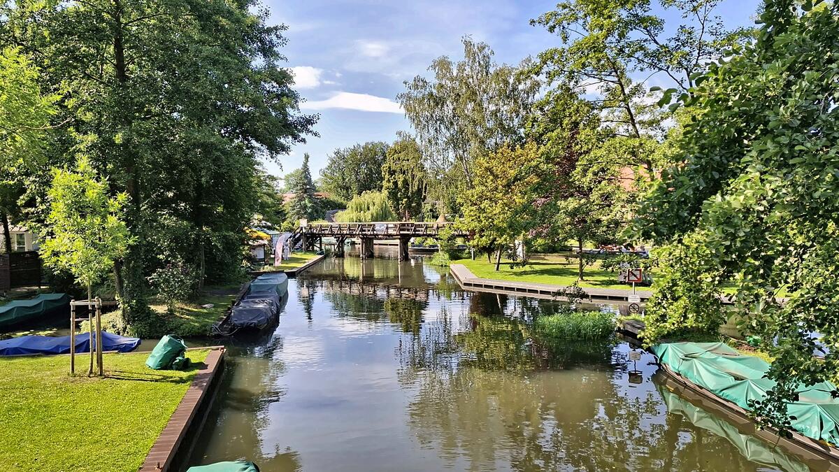 Spreewald Luebbenau Kahnhafen