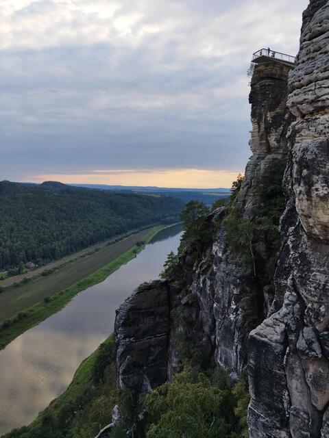 view from the Bastei